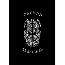 Stay Wild · Hoodie con cremallera